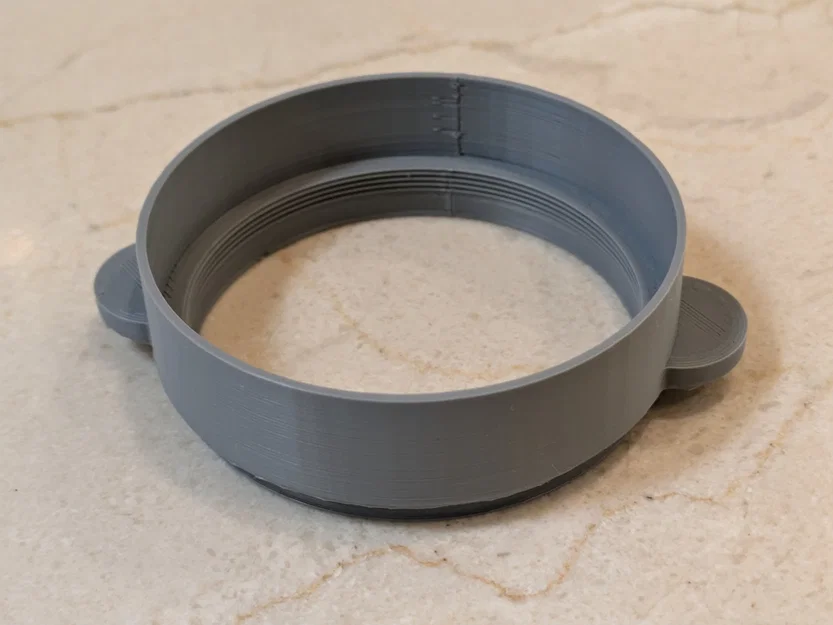 Vòng filter ren Seestar S50 kèm adapter cho dew shield tùy biến - Image 7