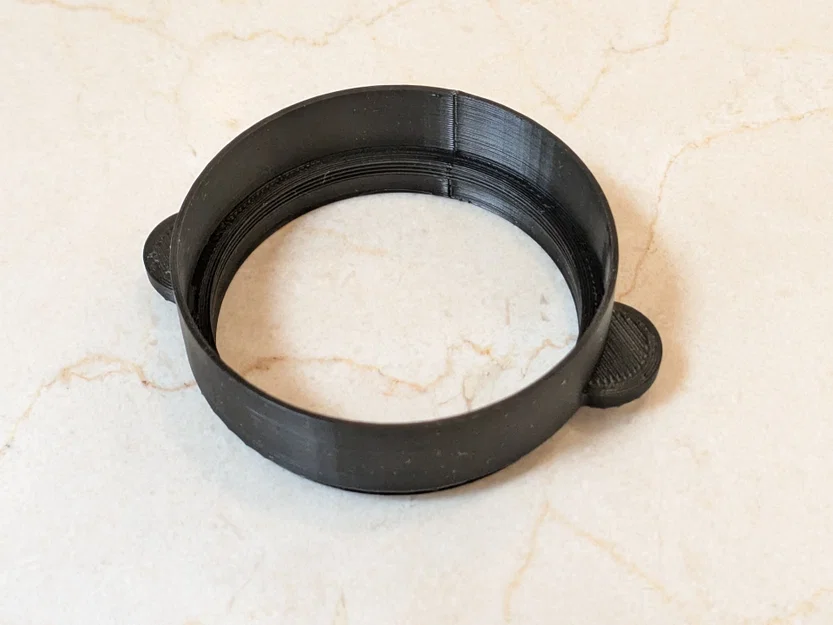 Vòng filter ren Seestar S50 kèm adapter cho dew shield tùy biến - Image 8