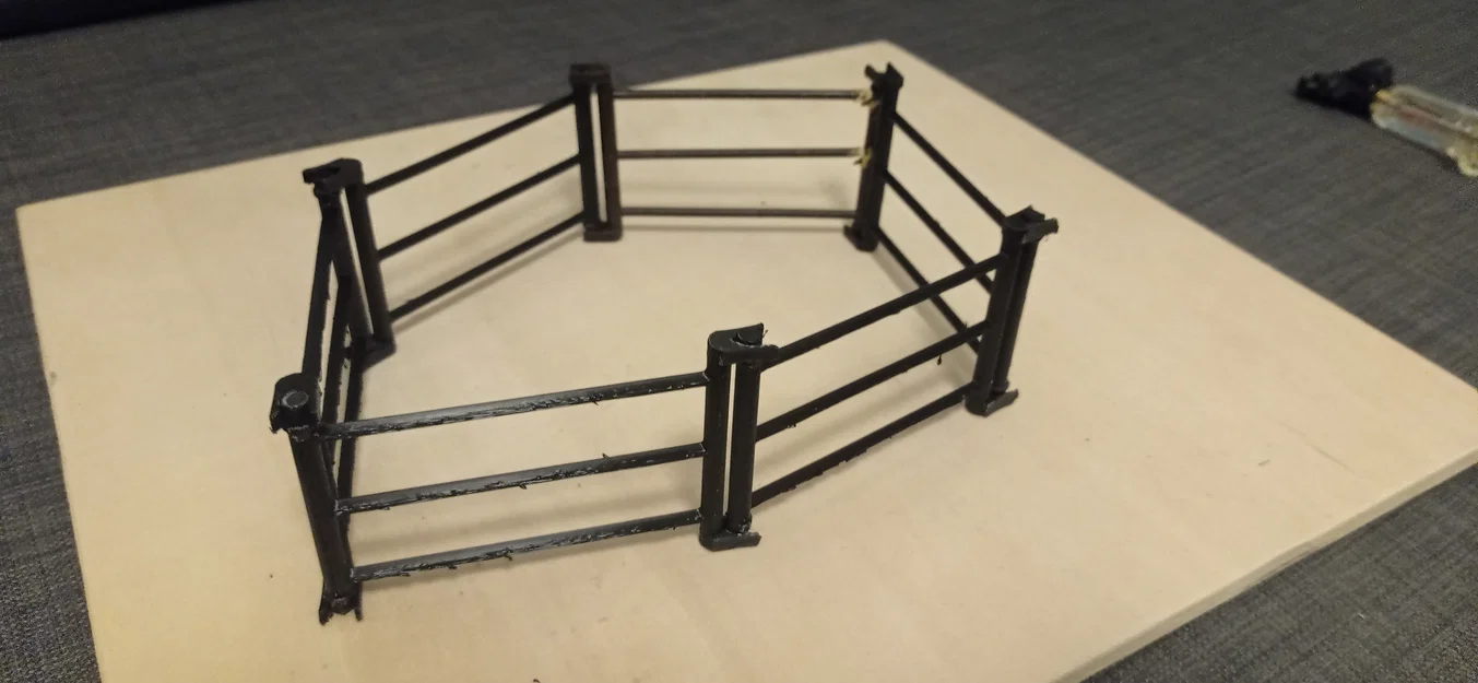 Playmobil-fence – Hàng rào lắp ghép Playmobil đời cũ - Image 1