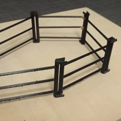 Playmobil-fence – Hàng rào lắp ghép Playmobil đời cũ