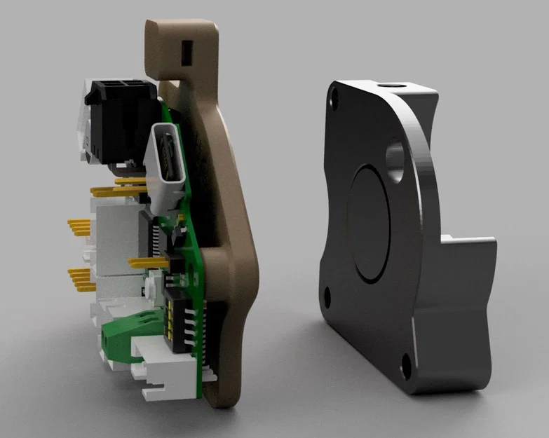 Đế gắn 3D cho bo mạch điều khiển BTT EBB36 - Hỗ trợ lắp đặt toolhead - Image 1