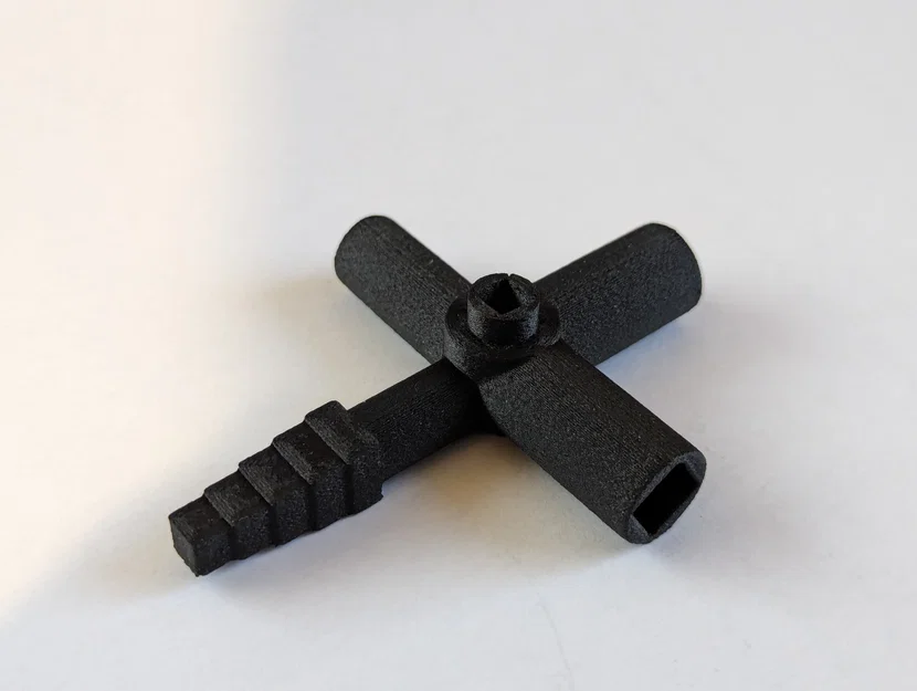 Chìa Khóa Chữ Thập Tủ Kỹ Thuật (Technical Cabinet Cross Key) - Image 1