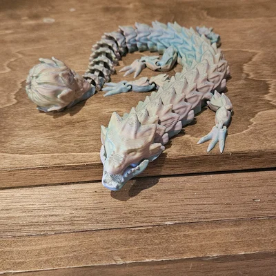 Rồng Cánh Hoa Đuôi Chùy Khớp Linh Hoạt (FLAIL TAIL PETAL DRAGON ARTICULATED FLEXI)