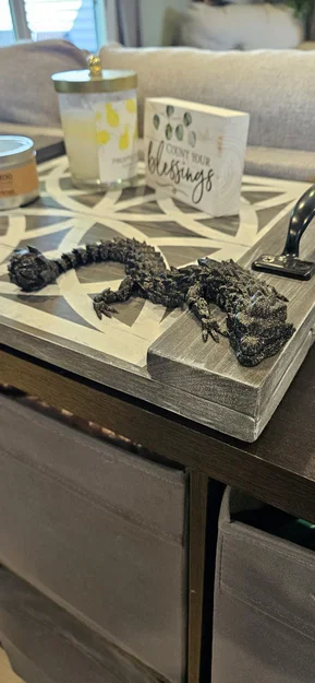Rồng Cánh Hoa Đuôi Chùy Khớp Linh Hoạt (FLAIL TAIL PETAL DRAGON ARTICULATED FLEXI) - Image 2