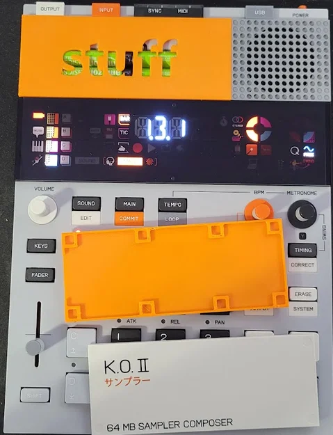 Nắp pin ko II 2 ep 133 teenage engineering - Image 1