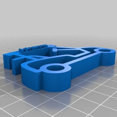 Móc khóa xe golf tùy biến (Customizable Golf Cart Keychain)