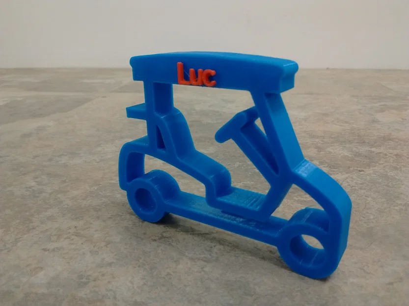 Móc khóa xe golf tùy biến (Customizable Golf Cart Keychain) - Image 5