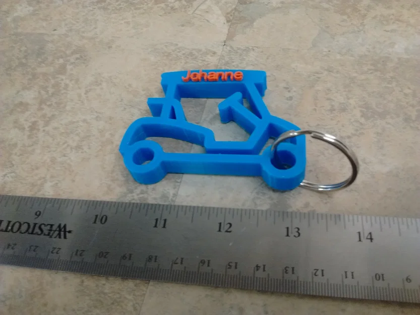 Móc khóa xe golf tùy biến (Customizable Golf Cart Keychain) - Image 6