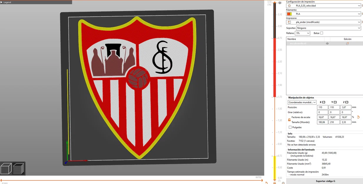 SEVILLA FC ESCUDO - Image 1