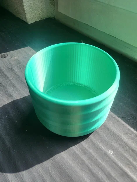 Chậu cây (Plant pot) chống thấm kiểu ren xoắn - Image 3