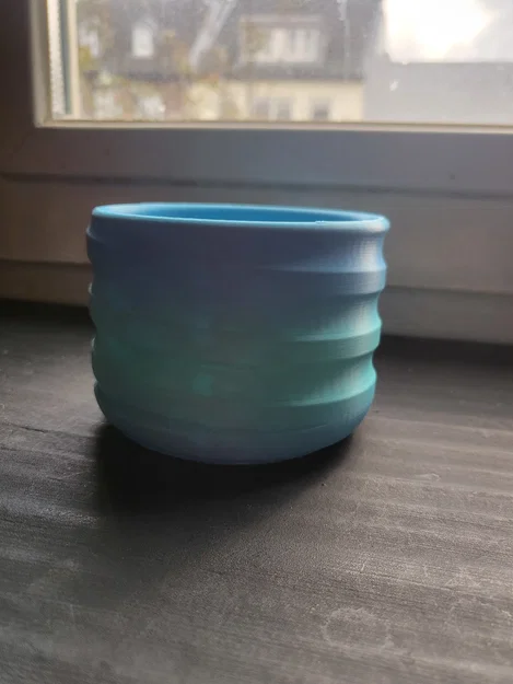 Chậu cây (Plant pot) chống thấm kiểu ren xoắn - Image 9