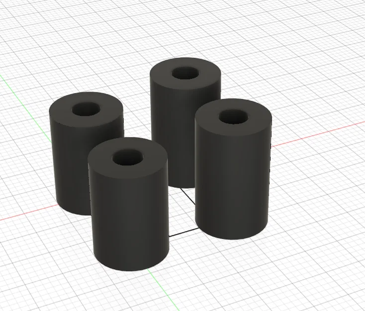 Bộ chỉnh cân bàn in (bed level adjusters) cho Creality Ender 3 V3 SE/KE - Image 1