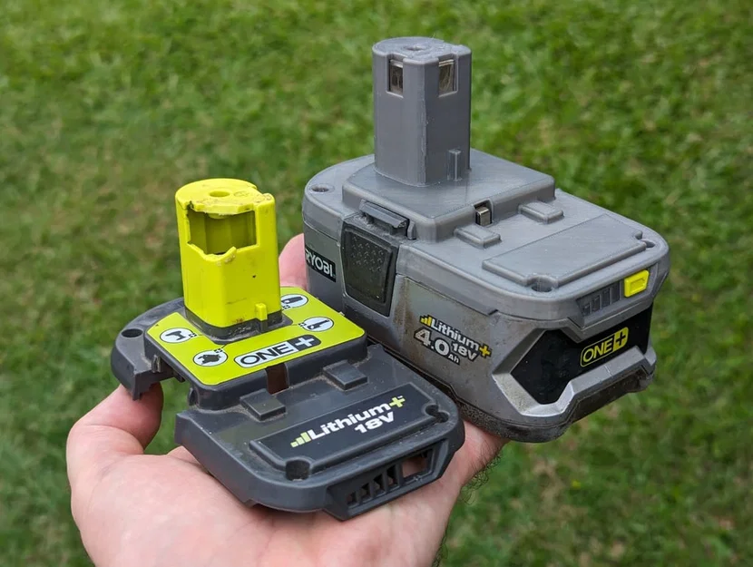 Nắp trên pin Ryobi 18V Li (Ryobi 18V Li battery top cover) - Image 1