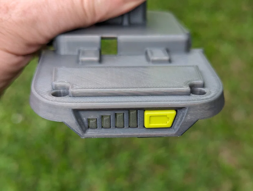Nắp trên pin Ryobi 18V Li (Ryobi 18V Li battery top cover) - Image 3