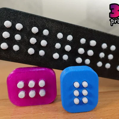 Braille Training Cell - 4.5MM (Ô luyện chữ nổi Braille 4.5mm)