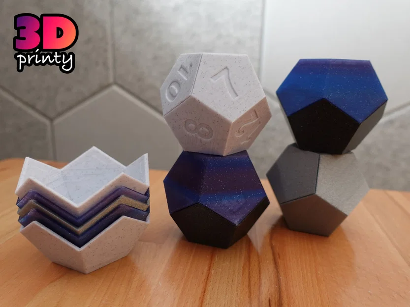 Hộp Snappy Dodecahedron Box (Nắp Snap-on) - Image 2