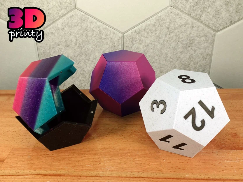 Hộp Khối 12 Mặt Gắn Nam Châm (Magnetic Dodecahedron Box) - Image 1