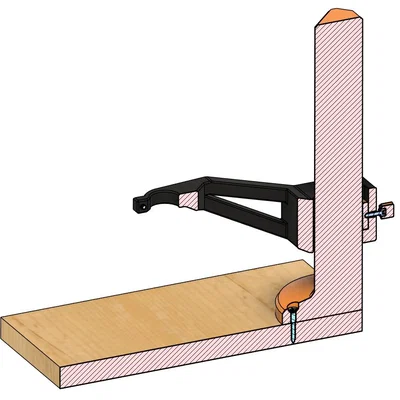 Giá đỡ mỏ hàn chắc chắn để lắp threaded insert (Einschmelzgewindeeinsätze)
