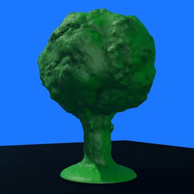 Mô hình cây sồi (Oak Tree) 3D in không cần hỗ trợ