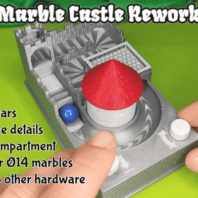 Marble Castle - Đồ chơi fidget để bàn (Rework) D14