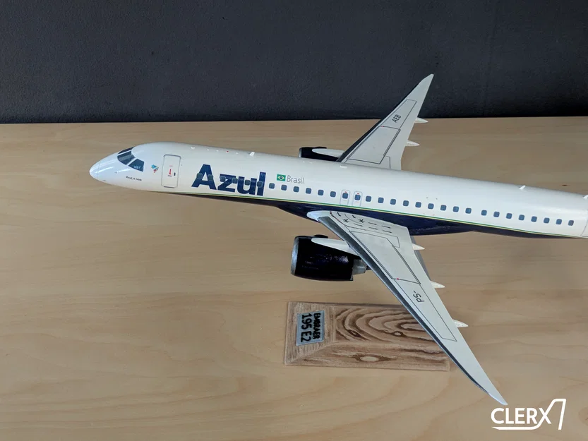 Embraer E195-E2 - Tỉ lệ 1:100 - Image 6