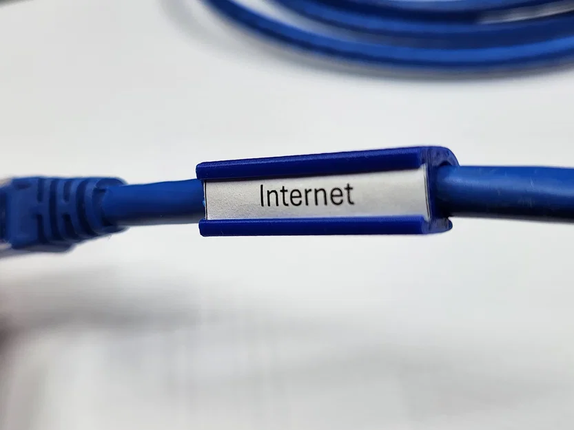 Thẻ đánh dấu dây cáp (Parametric) - Image 1