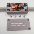 Hộp nối điện dẹt để nối 2 dây cáp (Flat connection box for 2-cable connection) - Thumbnail 2