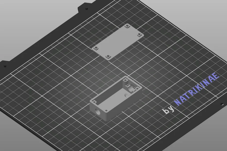 Hộp nối điện dẹt để nối 2 dây cáp (Flat connection box for 2-cable connection) - Image 6