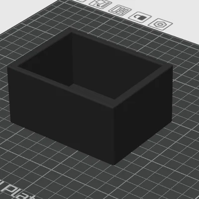 Mô hình Adidas Mini Shoe box - Hộp đựng đồ 3D phong cách