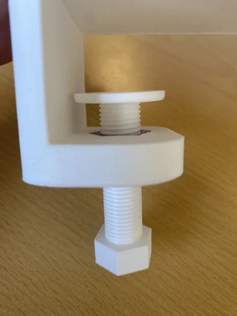 Mouse Bungee Screwable - Giá đỡ dây chuột 3D cố định vào bàn - Image 4
