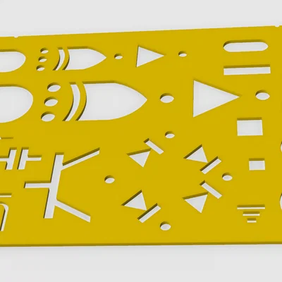 Stencil mạch điện (Circuit stencil)