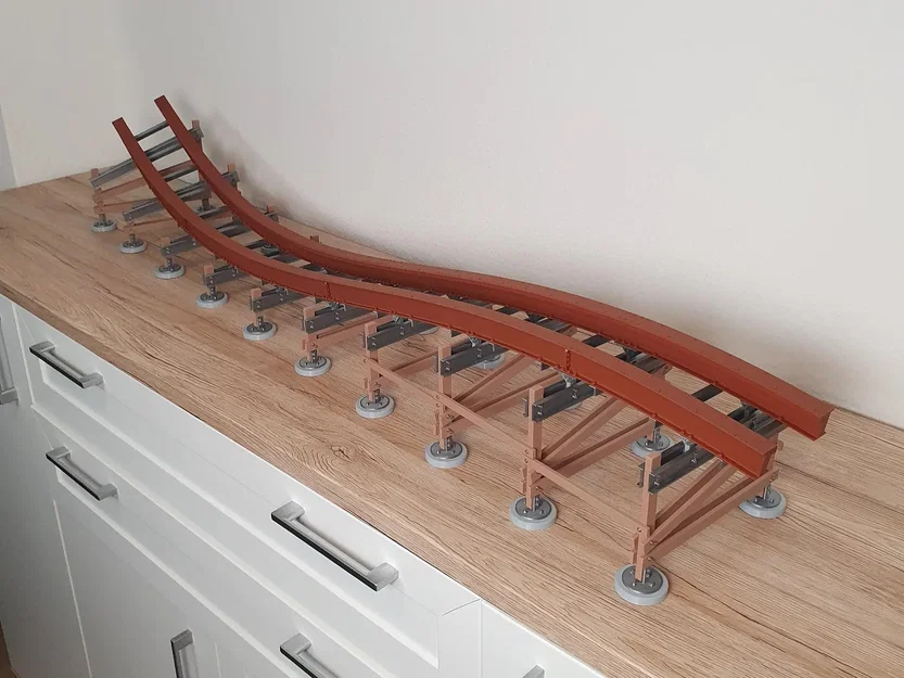 Hybrid Coaster - Wavy Track (Đoạn track lượn sóng) - Image 1