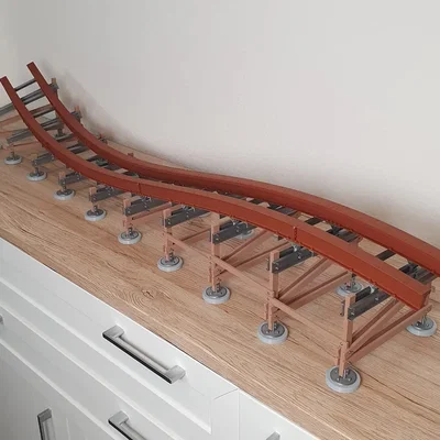 Hybrid Coaster - Wavy Track (Đoạn track lượn sóng)