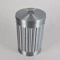 Hộp đựng bút để bàn thiết kế thùng rác vintage độc đáo - Thumbnail 3