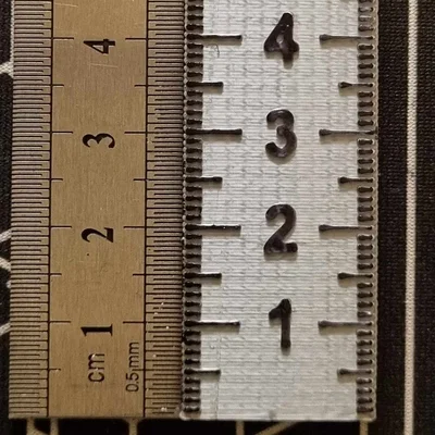 Thước 15 cm có chia mm (Chính xác)