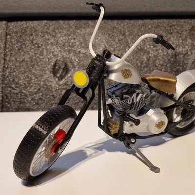 Mô hình xe máy phong cách Harley Davidson cực chất để in 3D