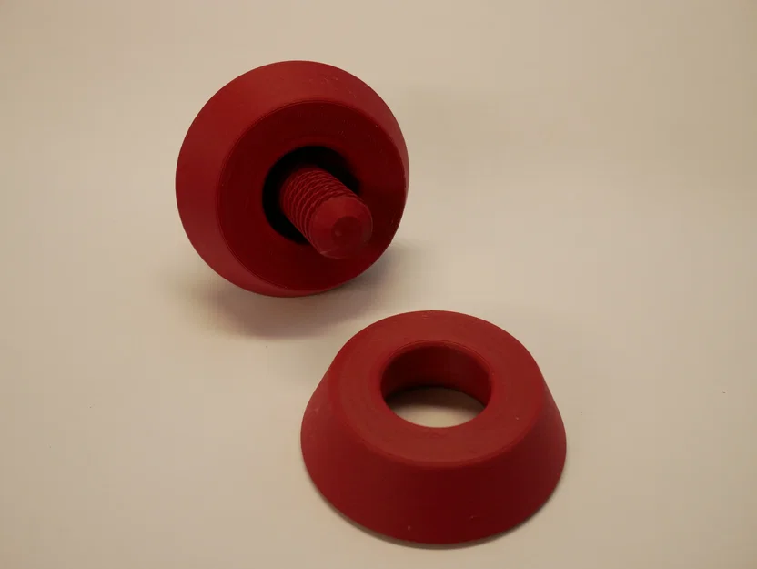 Nón định tâm cuộn nhựa 64mm cho Filament Spool Switcher & Winder - Image 1