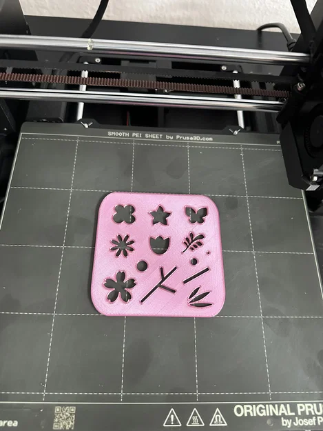 Khuôn vẽ hình hoa lá (Flower Stencil) in 3D tiện lợi cho bé và mọi người - Image 3