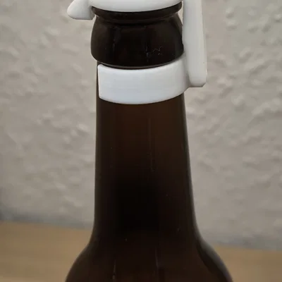Nắp chai bia kèm vòng đệm (Bierflaschendeckel mit Dichtring)
