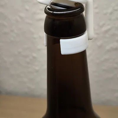 Nắp chai bia kèm vòng đệm (Bierflaschendeckel mit Dichtring)
