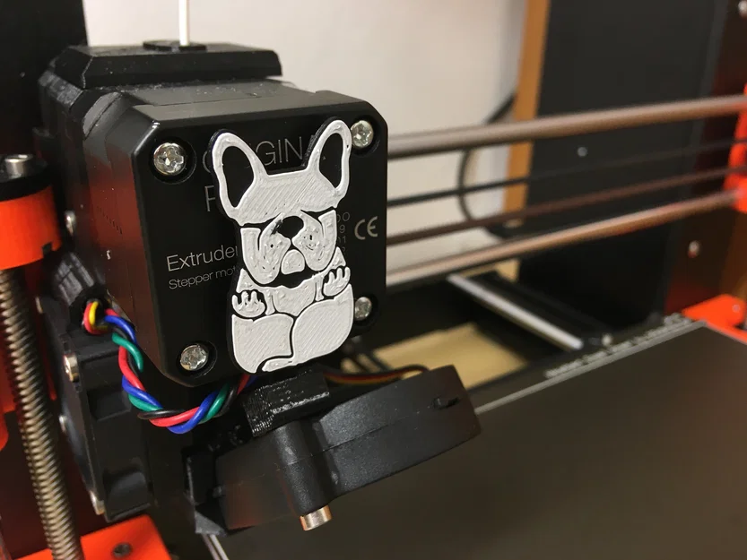 French Bulldog Extruder Visualizer / Buldoček: hiển thị chuyển động motor extruder - Image 1
