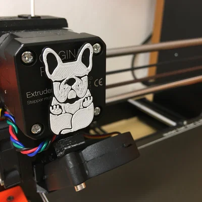 French Bulldog Extruder Visualizer / Buldoček: hiển thị chuyển động motor extruder