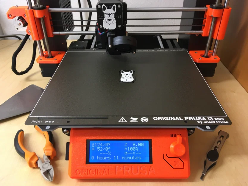 French Bulldog Extruder Visualizer / Buldoček: hiển thị chuyển động motor extruder - Image 2