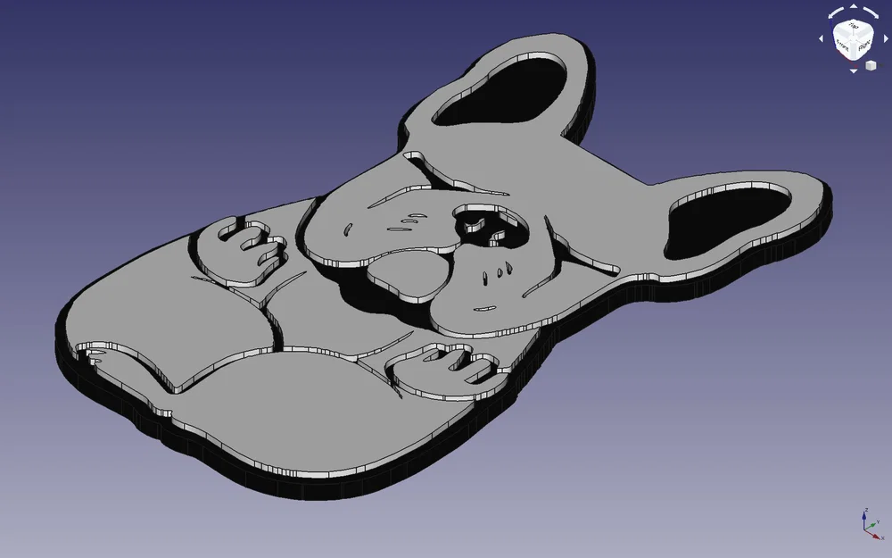 French Bulldog Extruder Visualizer / Buldoček: hiển thị chuyển động motor extruder - Image 3