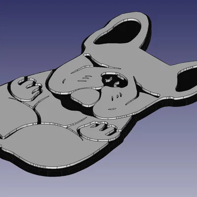French Bulldog Extruder Visualizer / Buldoček: hiển thị chuyển động motor extruder