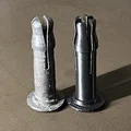 Chốt bản lề nắp thùng rác bánh xe (Wheelie bin hinge pin) - Thumbnail 1