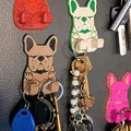 Mẫu in 3D móc treo chìa khóa hình chú chó Bulldog dễ thương - Thumbnail 15