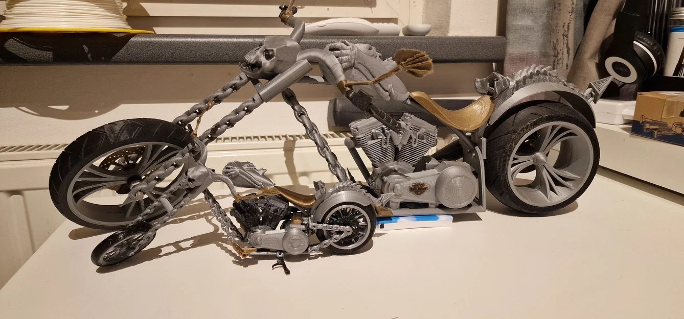Nâng cấp! Ghost Rider Bike (2020) bản Mini! Designer Ed van der Heijden - Image 2