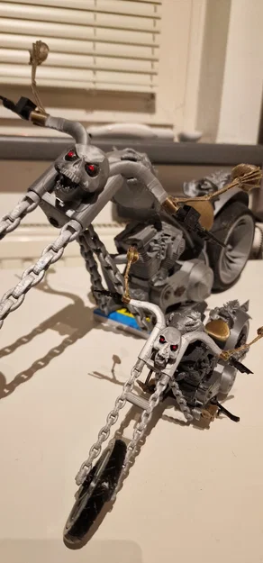 Nâng cấp! Ghost Rider Bike (2020) bản Mini! Designer Ed van der Heijden - Image 3