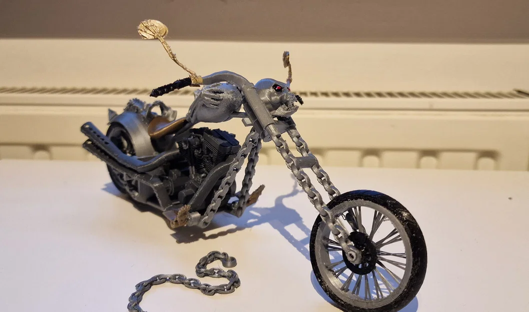 Nâng cấp! Ghost Rider Bike (2020) bản Mini! Designer Ed van der Heijden - Image 6